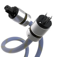 Preffair PF-10-2M-MF-B Power Cord 12AWG Nylon 3 Prong NEMA 5-15P to C15 6.6ft picture