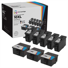 Compatible Ink Cartridge Replacement for Kodak 10XL High Yield (5 Black 3 Color picture