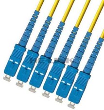 150M SC-SC Outdoor Armored Singlemode 6 Strands Fiber Optic Cable picture