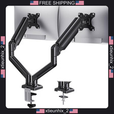 Dual Monitor Mount for 17-32 inch Monitors, Supports 22 lbs Each, VESA picture