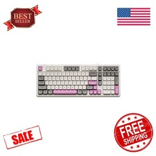GK GAMAKAY TK101 Keyboard WhiteandGray Saturn picture