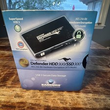 Kanguru Defender HDD 300/SSD 300 AES 256-Bit Hardware Encryption NEW picture