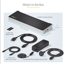 StarTech Triple 4k Monitor Usb-c Dock DK30CH2DEP picture