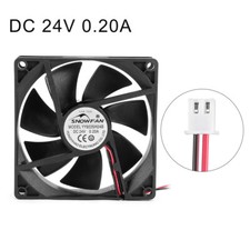 9225 24V DC Cooling Fan with Long Life Dual Ball Bearings 92mm x 92mm x 25mm picture