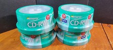Memorex 25 PK x 4, 100 cd's,  Spindle High Speed CD-RW 4X 700MB 80min picture