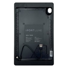 iPort 71015 Luxeport Black iPad Case 33-7860 w/ Cable picture