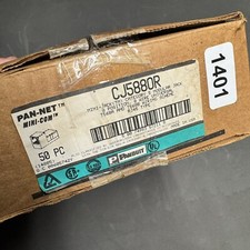 Panduit CJ5880R Cat 5 Orange 8 Position 8 Wire Mini Jack Wiring (50 Pc) picture