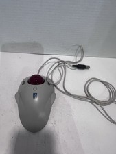 Vintage A4 Tech Red Track Ball Mouse Model WWT-5E Giant Red Ball picture
