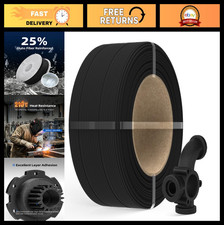 1.75mm Glass Fiber Reinforced Nylon Filament 0.5kg Black - High-Temp Tough 3D Pr picture