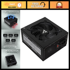 600W ATX Power Supply with 120MM Fan, Full Protection, High Efficiency, Quiet Op picture