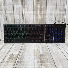 Skytech Gaming Classic K-1000 RGB Keyboard, 104 Keys USB Wired Keyboard Black picture