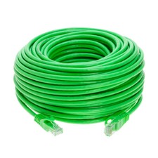 CAT6 Ethernet Patch Cord RJ45 LAN Network Cable Green 50FT- 200FT Multi-Pack LOT picture