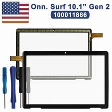 Toolkit+Touch Screen Digitizer Glass For Onn. Surf 10.1