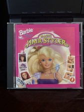 Vintage Mattel Media Barbie Magic Hair Styler CD-ROM PC Windows 95 English 1997 picture
