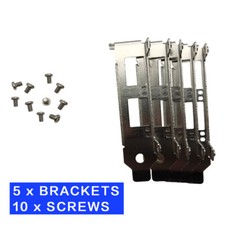 5pcs Generic Low Profile Brackets for Intel X520-DA2 X520-SR2 X520-LR2 X710-DA2 picture