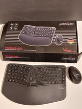 Perixx PERIDUO-606A Wireless Ergonomic Keyboard Mouse Keypad Open Box picture