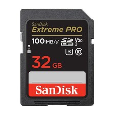 Sandisk 32GB Extreme Pro SDHC UHS I U3 V30 Memory Card picture