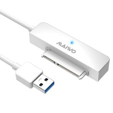 SATA to USB Cable, USB 3.0 to 2.5 Inch SATA I/II/III Hard Drive Adapter, USB Typ picture