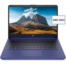 HP 14 Laptop AMD 3020e 4 GB RAM 64 GB eMMC Storage 14-inch HD Touchscreen Win10 picture