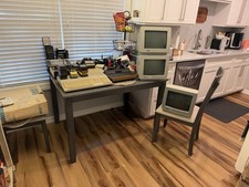 Vintage Atari 1040ST Vintage the holy Grail three monitors ,keyboards read descr picture