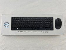 Dell KM555 Open Box Wireless Keyboard and Mouse Combo Silent Compact 4020 DPI picture