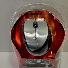 Microsoft Mobile Memory Mouse 8000 Rechargeable NEW SEALED VINTAGE 2007 picture