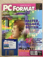 PC Format Issue 15 December 1992 Vintage PC Magazine + Original Cover Disk picture