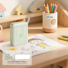 D110 Upgraded Version Thermal Label Printer Mini Portable Smart Label Maker with picture