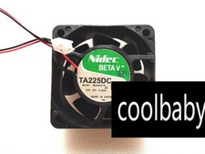 1pcs NIDEC TA225DC M33455-16 fan DC12V 0.22A 60*60*25mm 2pin picture