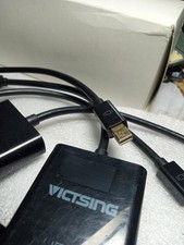 4 VicTsing Gold Plated Thunderbolt Mini DisplayPort to VGA Adapter(used) picture