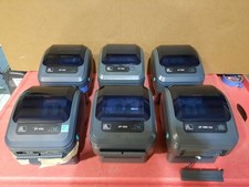Lot of 6 Zebra ZP 450 CTP Thermal Label Printer READ DESCRIPTION For Parts picture