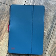 New Speck StyleFolio Case - iPad Air - Air 2 iPad Pro 9.7” Blue Outer Pink Inner picture
