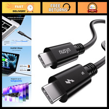 High-Speed Thunderbolt 5 Cable 3.3FT, 240W Fast Charge, 120Gbps, 16K/8K Display, picture