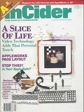 inCider A+ Magazine, July 1989 for Apple II II+ IIe IIc IIgs picture