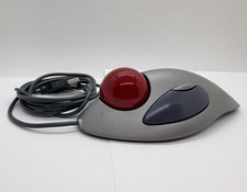 VTG Logitech Trackman Marble USB T-BC21 Mouse, P/N 804377-0000 Tested Working picture