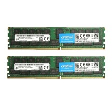 New Crucial 64GB (2X 32GB) DDR4 2400MHz ECC Registered  Memory Ram CT32G4RFD424A picture