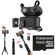Hollyland LARK M2S Combo Mic System with USB-C to Lightning Content Creation Kit picture