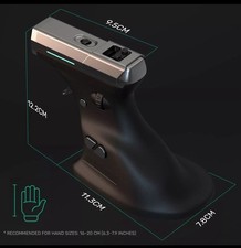 ErgoStrike7 Ragnok Gaming Gun Mouse Recoil Feedback FPS Ergonomic Mouse Black  picture