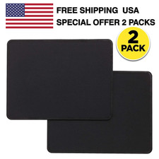 2-Pack Non-Slip Mouse Pad Stitched Edge PC Laptop For Computer PC Gaming Rubber picture
