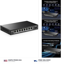 MokerLink 8 Port 2.5G Ethernet Switch with 10G SFP+, 8x2.5G RJ45 Ports Compat... picture