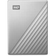 WD My Passport Ultra WDBPMV0050BSL 5 TB Portable Hard Drive - External - Silver picture