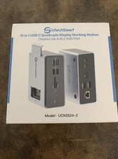 Docking Station -UtechSmart 15 in 1 Full Quadruple Display USB C Docking Station picture
