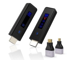 2026 New Wireless HDMI Transmitter and Receiver, 360FT/110M Extender,4K Decod... picture