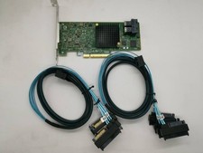 LSI 9300-8i 12Gbps SAS SATA IT mode ZFS FreeNAS unRAID+2*8643-SAS/SATA Cable US picture