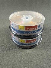(2) Maxell 15 Pack MaxData 16x 4.7GB DVD-R Blank Discs - 30 Discs Total picture
