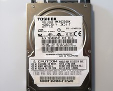 Toshiba MK1032GSX (HDD2D30 V ZK01 T) 010 A0/AS022M Sata 100gb 2.5