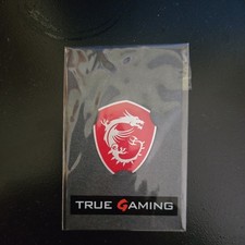 MSI True Gaming Red Dragon Shield Logo Badge Sticker E29-7B16013-H48 picture