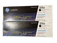 Lot of 2 Genuine HP 215A Black Toner Cartridges W2310A Original OEM Sealed picture