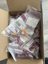 box of (78) Wirepath Cat5e Keystone Jack 90 Degree Yellow WP-CAT5E-RJ45-YE picture