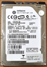 HITACHI HTE542580K9A300 [80GB 2.5 inch 9.5mm SATA HDD 2008 model, 32179H, Crysta picture